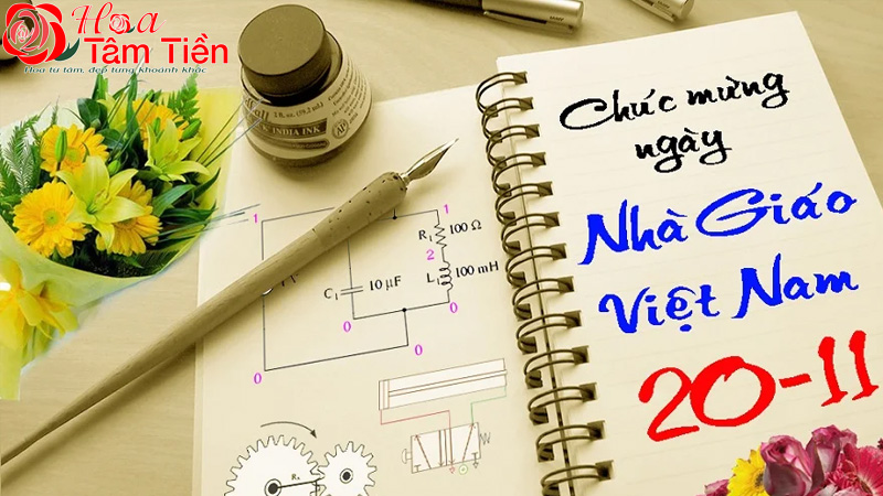 Hoa Tâm Tiền Lời chúc 20/11 ngắn gọn hài hước