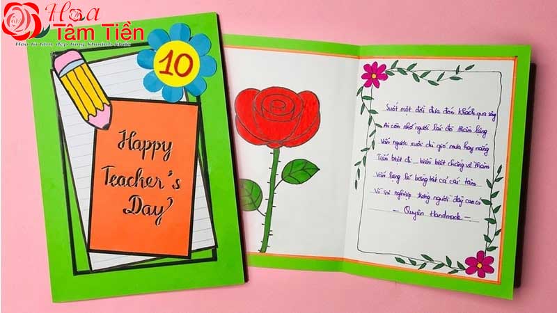 14 mẫu thiệp 20/11 tự làm thủ công bằng tay cực đẹp và ý nghĩa