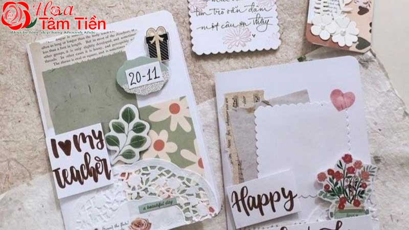 14 mẫu thiệp 20/11 tự làm thủ công bằng tay cực đẹp và ý nghĩa