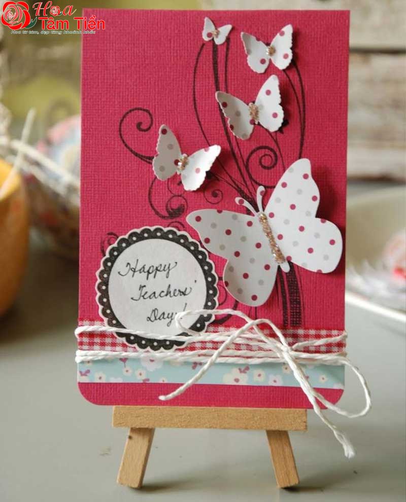 14 mẫu thiệp 20/11 tự làm thủ công bằng tay cực đẹp và ý nghĩa