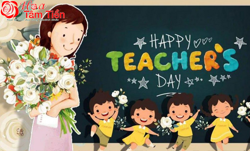 Hoa Tâm Tiền Ngày tri ân để học sinh, sinh viên gửi lời biết ơn, kính trọng