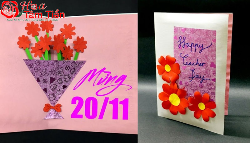 Thiệp chúc mừng handmade
