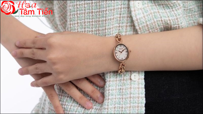 Hoa Tâm Tiền Đồng hồ đeo tay nhỏ gọn, lịch sự