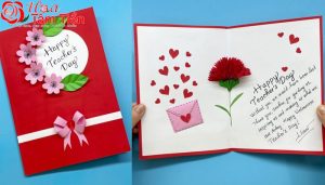 thiệp 20/11 đơn giản