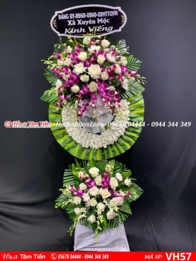 Hoa đám tang tại Hoa Tâm Tiền phường 1 Vũng Tàu