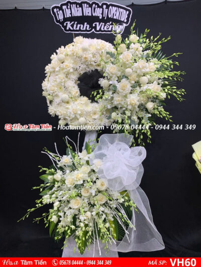 Hoa viếng đám tang hoa tươi Vũng Tàu phường 3