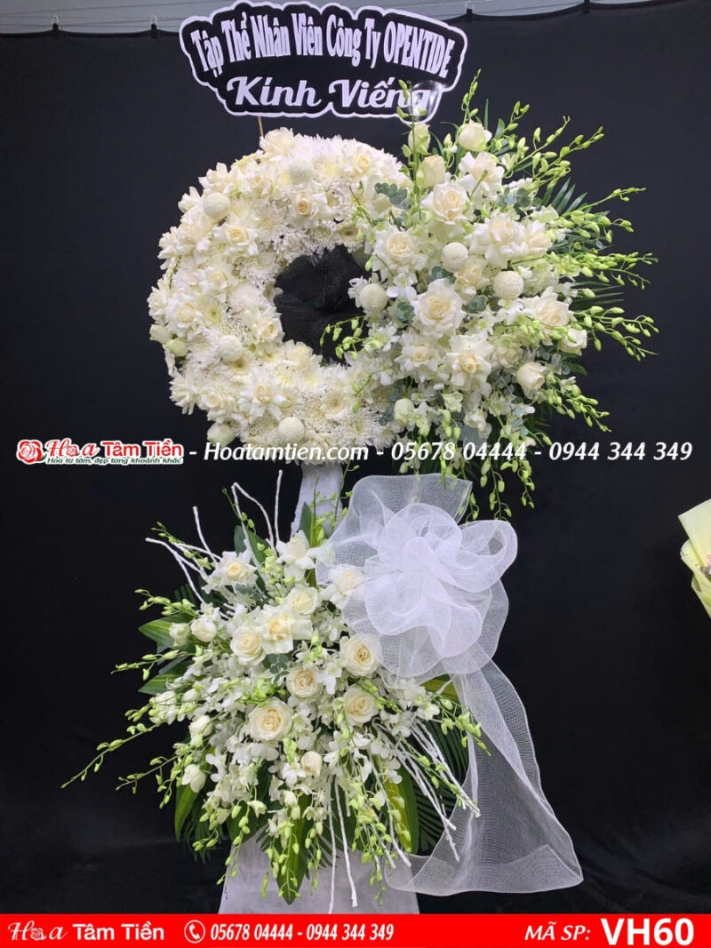 Hoa viếng đám tang hoa tươi Vũng Tàu phường 3