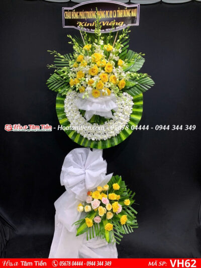 Hoa viếng đám tang shop hoa tươi Vũng Tàu phường 5
