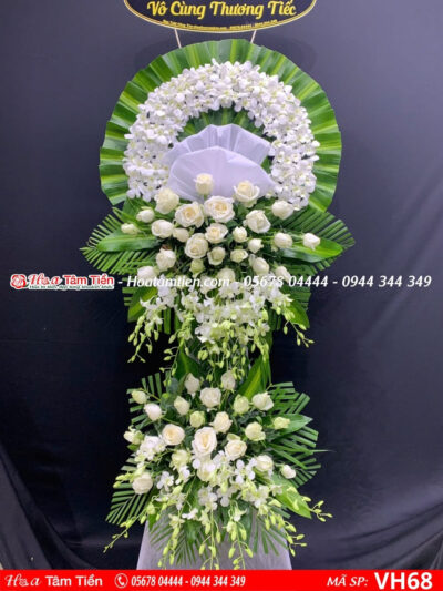 Hoa viếng đám tang người trẻ phường 11 Vũng Tàu