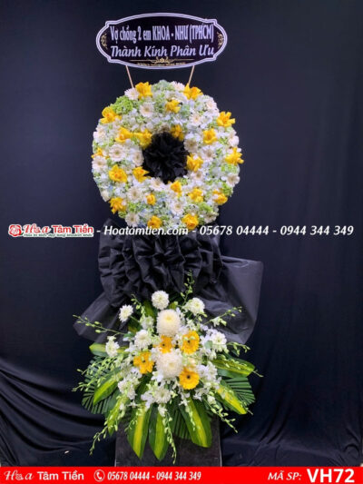 Hoa viếng đám tang shop hoa tươi phường Rạch Dừa Vũng Tàu