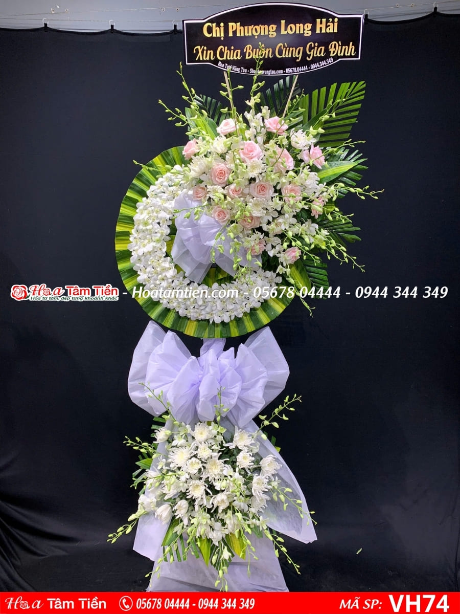 Hoa viếng đám tang shop hoa tươi phường Tam Thắng Vũng Tàu