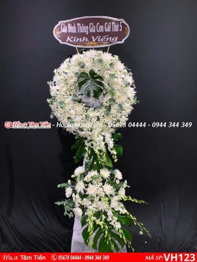 Hoa viếng công giáo tại phường 6 Vũng Tàu từ Hoa Tâm Tiền