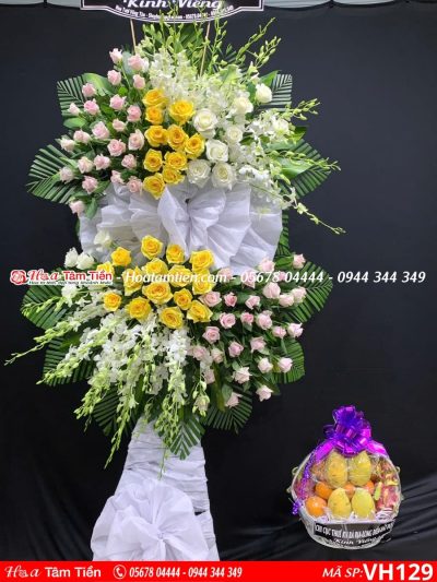Hoa chia buồn tinh tế tại phường 12 Vũng Tàu – Shop hoa Hoa Tâm Tiền