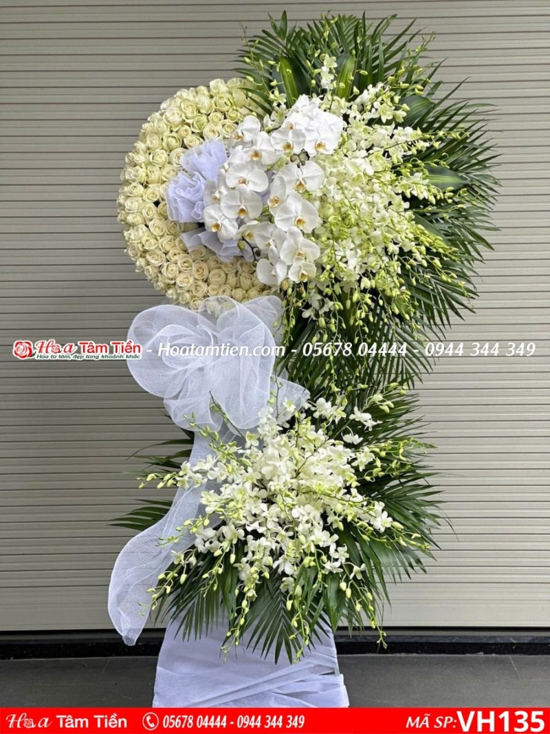 Hoa tang lễ trang nhã của Hoa Tâm Tiền giao Tam Thắng Vũng Tàu