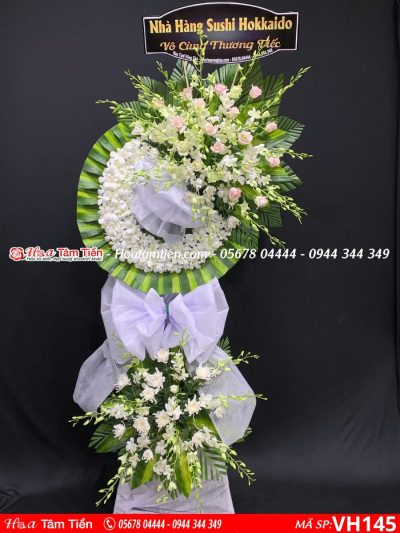 Vòng hoa đám tang công giáo phường 9 – hoa tươi Vũng Tàu