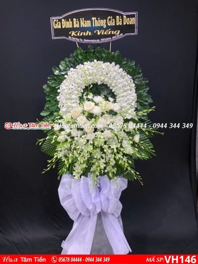 Lẵng hoa chia buồn ship nhanh phường 10 Vũng Tàu