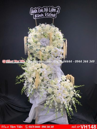 Lẵng hoa tang lễ chuẩn nghi lễ phường 12 Vũng Tàu