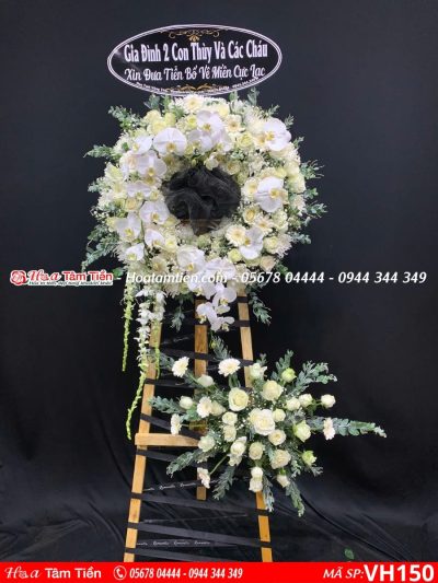 Lẵng hoa viếng Thắng Nhì Vũng Tàu – hoa tươi Vũng Tàu