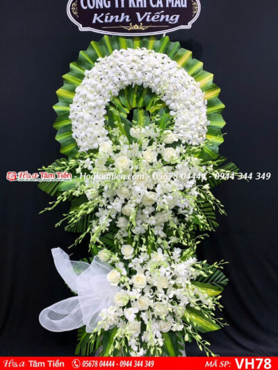 Hoa viếng đám tang shop hoa tươi phường 12 – chia buồn