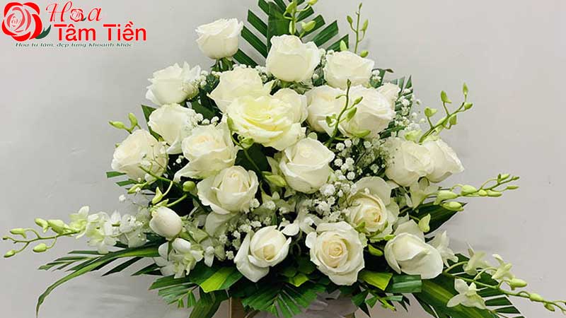 Tìm hiểu ý nghĩa của hoa hồng trắng đám tang
