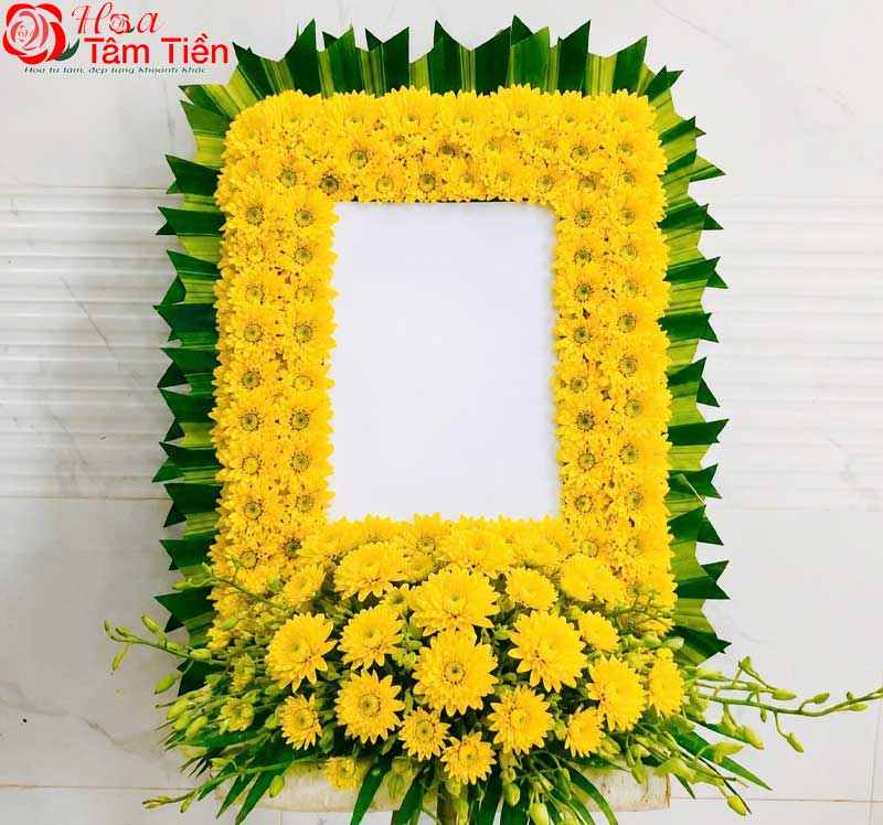 12 mẫu khung hình hoa đám tang ý nghĩa cho người đã khuất
