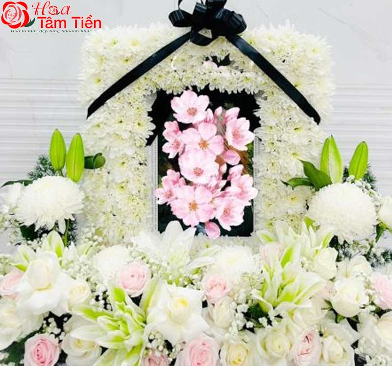 12 mẫu khung hình hoa đám tang ý nghĩa cho người đã khuất