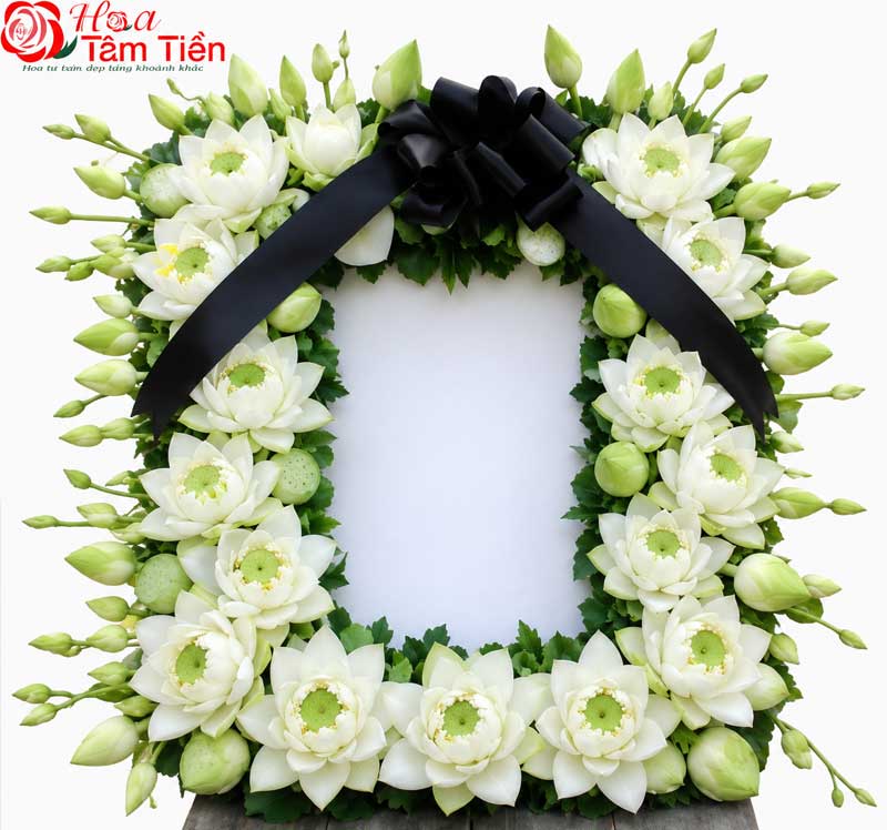 12 mẫu khung hình hoa đám tang ý nghĩa cho người đã khuất