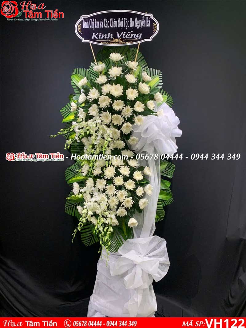 Gợi ý 10+ mẫu hoa trang trí đám tang đẹp và ý nghĩa