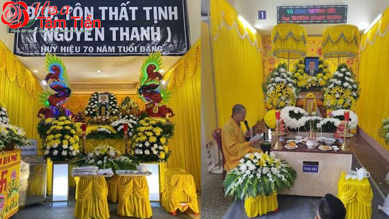 6+ loại hoa bàn thờ đám tang ý nghĩa và cách trang trí đẹp