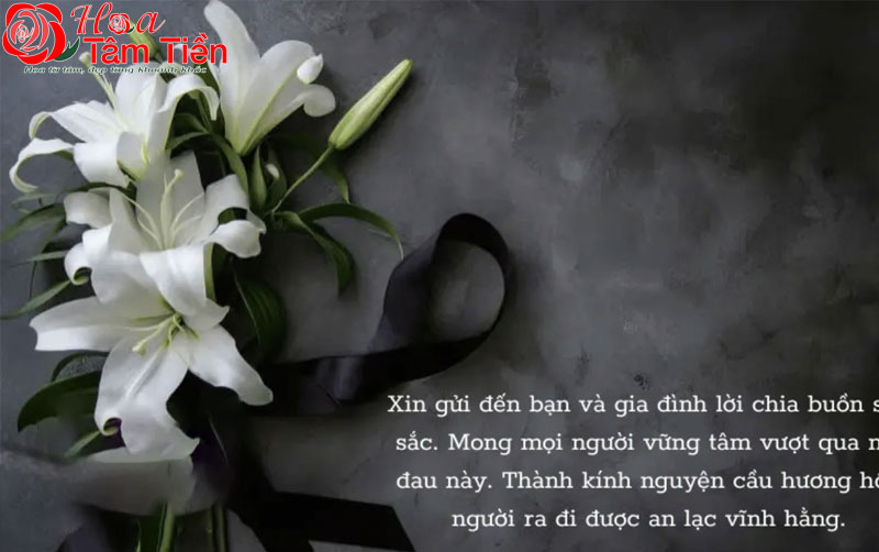 20 mẫu thiệp chia buồn đám tang ý nghĩa sâu sắc