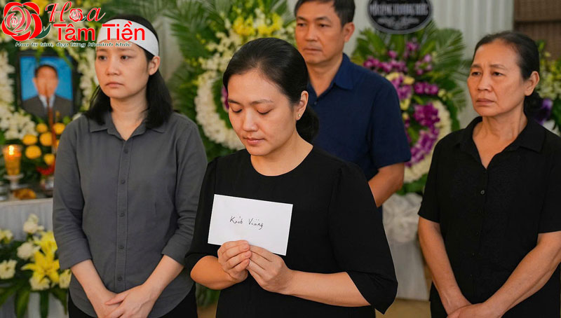 Đi viếng người ít tuổi hơn ghi như thế nào?