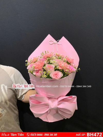 Bó hoa phong cách Hàn Quốc hot trend Vũng Tàu
