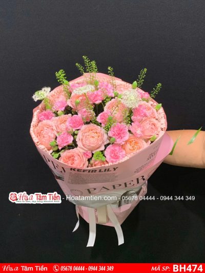Bó hoa thiết kế độc đáo hot trend Vũng Tàu