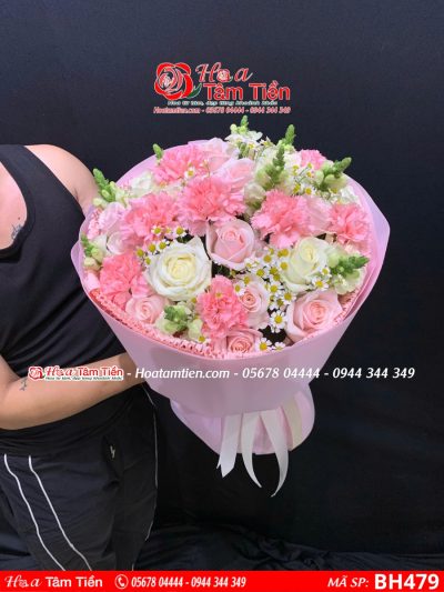Bó hoa thiết kế hot trend shop hoa Vũng Tàu