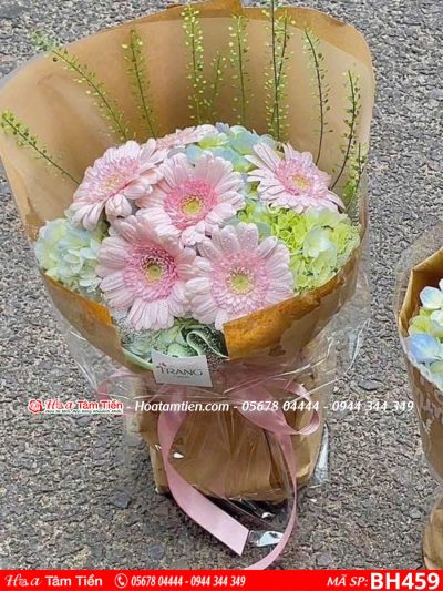 Bó hoa sinh viên tiết kiệm Hoa Tâm Tiền