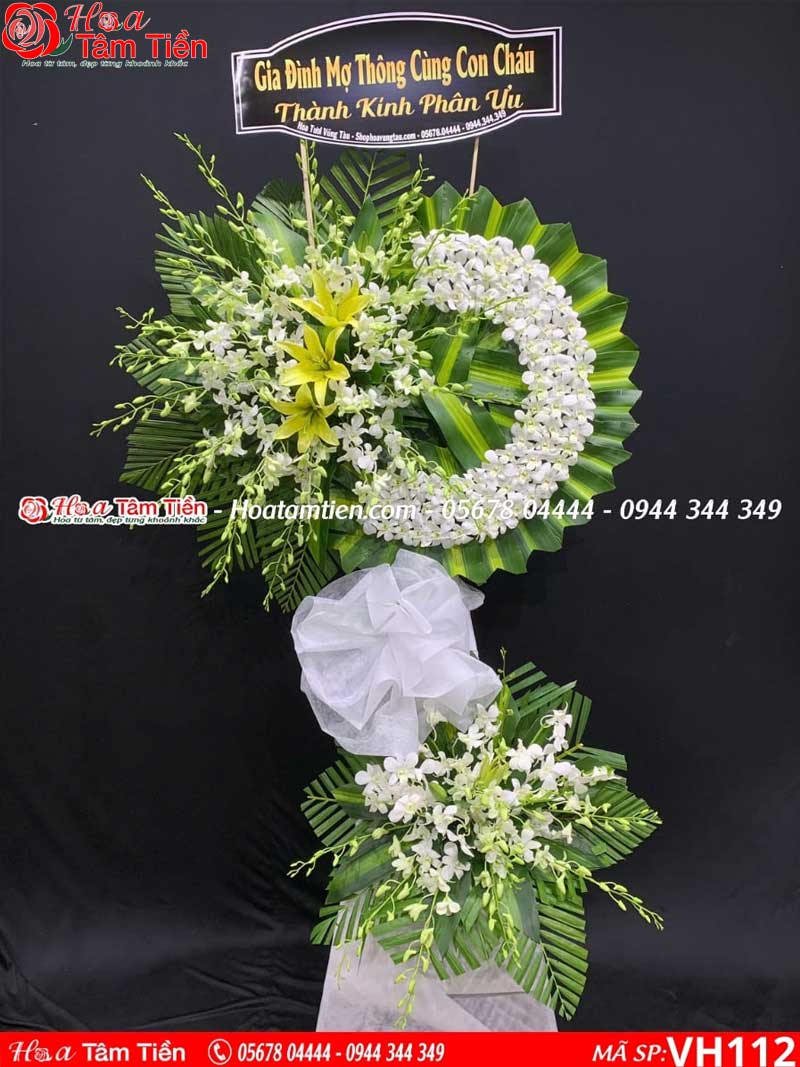 Kệ hoa chia buồn 2 tầng sang trọng