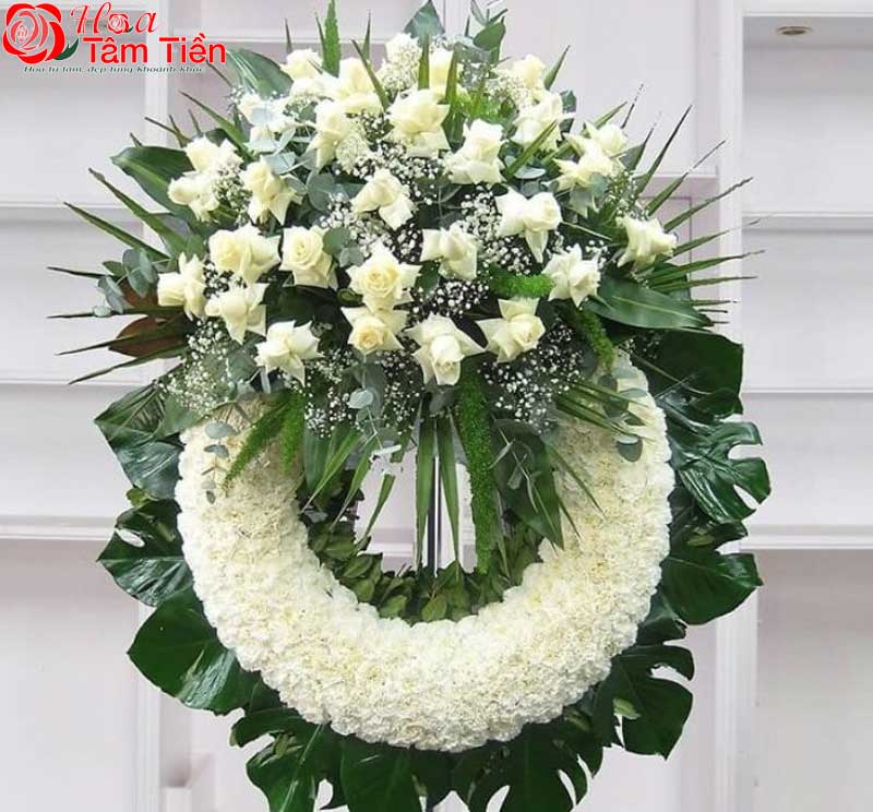 Hoa trắng đám tang.