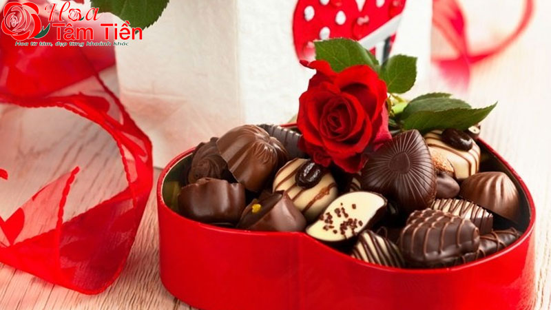 Hoa và chocolate