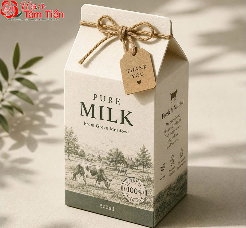 Hoa Tâm Tiền Tặng sữa