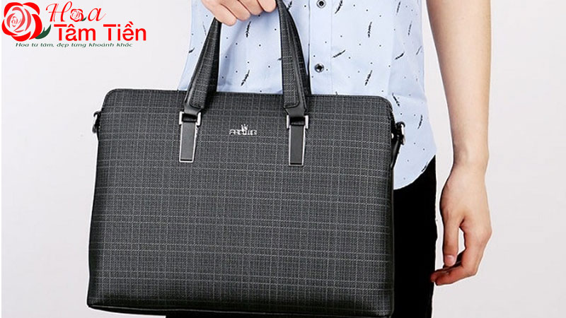 Hoa Tâm Tiền Cặp xách đựng giáo án