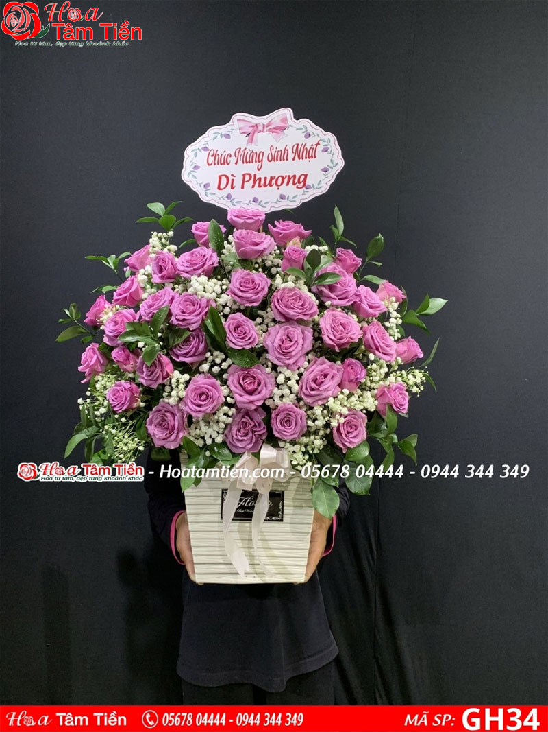 Hoa Tâm Tiền Chọn lẵng hoa 20/10 tặng vợ hoặc người yêu